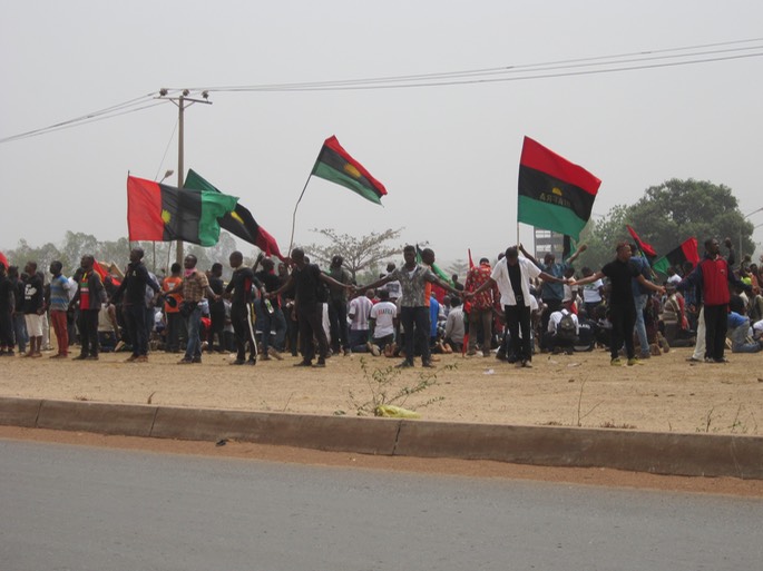 pro Biafra Demo